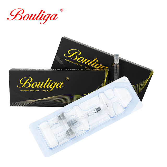 Nicht-chirurgische Natriumhyaluronat-Gel-Füller-Injektionen mit vier verschiedenen Arten