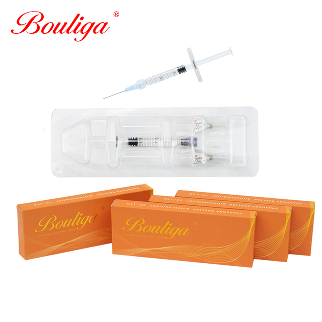 Hochwertige Hyaluronsäure-Filler-Injektion für oberflächliche oder tiefe Falten